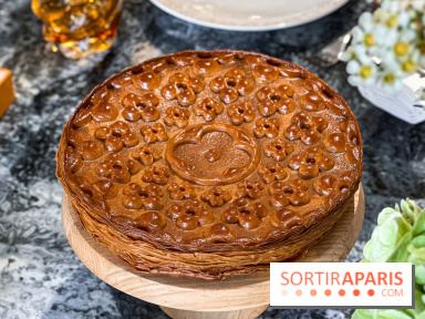 La Galette des Rois 2026 Louis Vuitton par Maxime Frédéric : la noisette sublimée par le Monogram