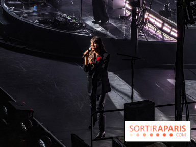 Clara Luciani en concert à l'Accor Arena de Paris en février 2026