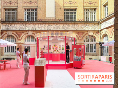 Ce pop up beauté d'une célèbre maison italienne change une école du Marais en fête foraine