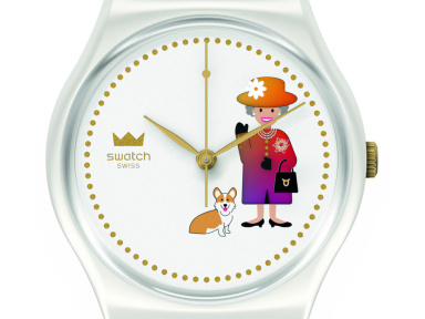 Jubilé de la reine Elisabeth II : une montre Swatch hommage aux 70 ans de son règne