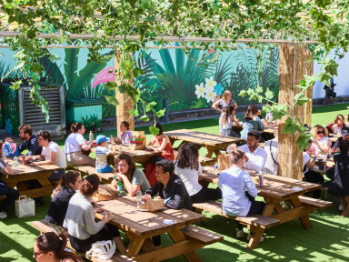 Le Jardin Secret de Westfield Les 4 Temps : une terrasse éphémère au cœur de La Défense