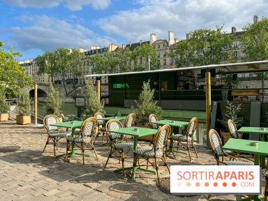 Sena, la nouvelle terrasse face à l'Île Saint Louis : pizzas, Spritzeria, rooftop et pop up stores