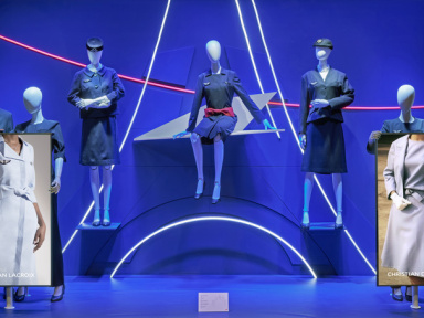 90 ans d'Air France aux Galeries Lafayette : mode, patrimoine, objets mythiques et défilés couture !