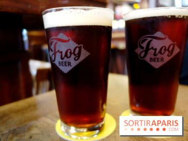 Burger et bière d'hiver chez FrogPubs