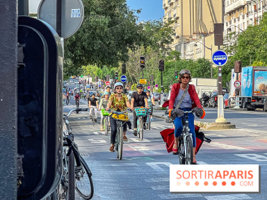 visuel Paris visuel  - vélo - paris sans voitures