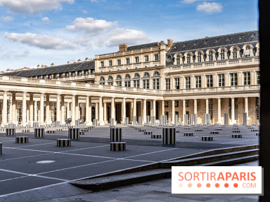 visuel Paris visuel  -  palais royal - colonnes de buren