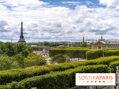 visuel Paris visuel  -  Tuileries - tour eiffel