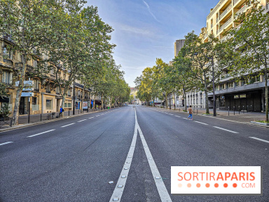 visuel Paris visuel  - restriction de circulation - routes fermées