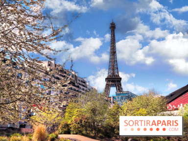 Visuel Paris, Tour Eiffel printemps