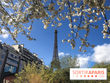 Visuel Paris, Tour Eiffel printemps