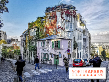 Visuel Paris Montmartre la maison rose