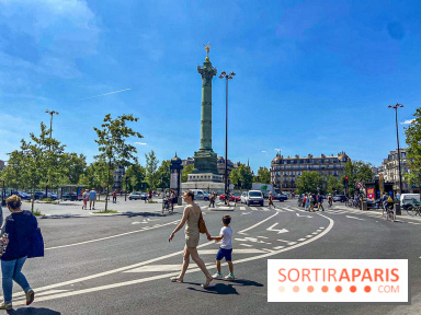 Visuel Paris Place de la Bastille, colonne de Juillet