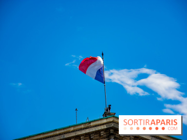 Visuel Paris drapeau Assemblée Nationale