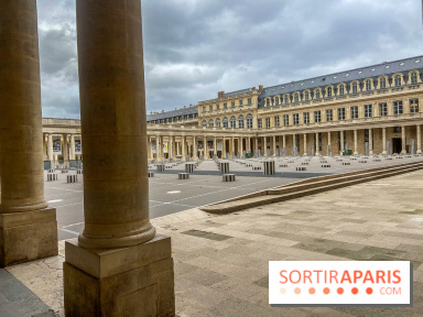 Visuel Paris vide confinement Palais Royal