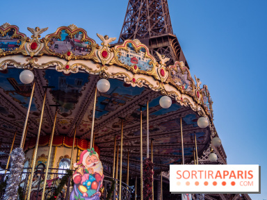 Visuel Paris Tour Eiffel manège enfants