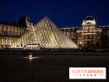 Visuel Paris Louvre nuit