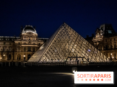 Visuel Paris Louvre nuit