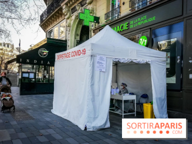 Visuel Paris - centre de dépistage - pharmacie
