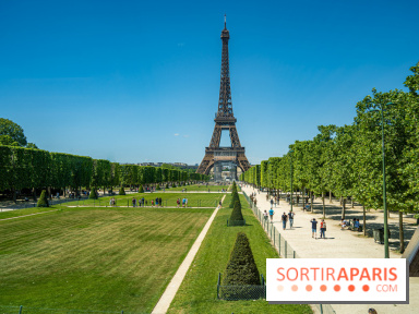 Visuel Paris Tour Eiffel Champs de Mars
