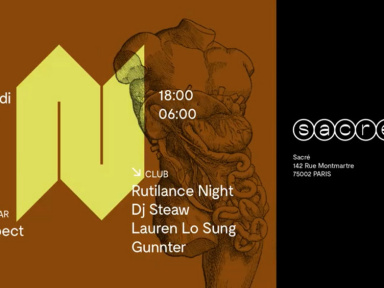 Rutilance Night avec Lauren Lo Sung au Sacré Club 