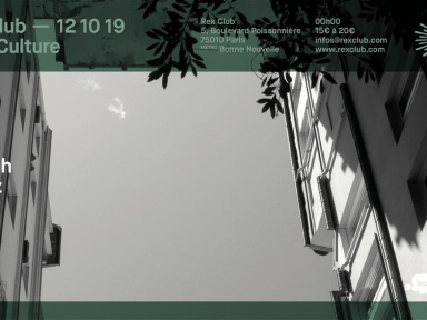 Soirée Bass Culture avec Raresh et D'Julz au Rex Club. 