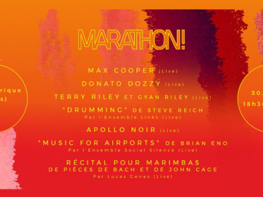 Marathon ! Donato Dozzy, Max Cooper à la Gaité Lyrique