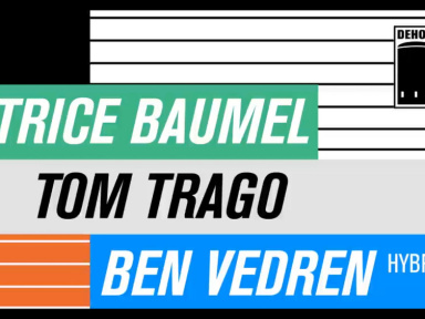Patrice Bäumel, Tom Trago, Ben Vedren au Dehors Brut