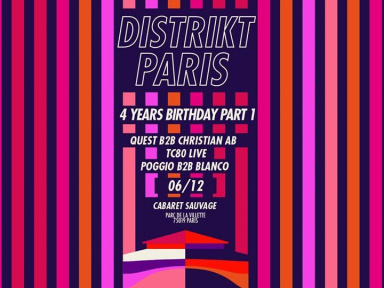 Distrikt Paris 4 Years Birthday - Part 1