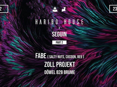 Haribo House au club Seguin avec Fabe et Zoll Projekt