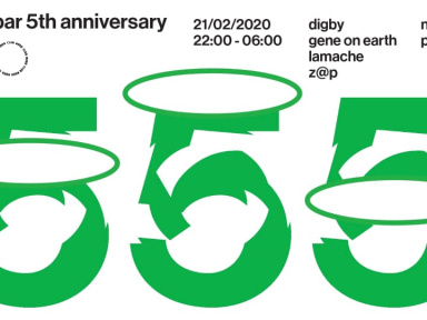 Discobar 5th Anniversary: Digby, Gene On Earth, Lamache, Z@P au Nodd Club