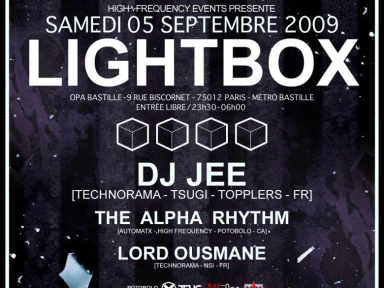 Light Box, Soirée, OPA, Paris, Clubbing 