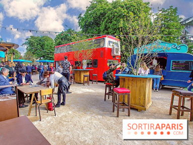 Poisson Lune : la terrasse éphémère sur le Parvis du Palais de la Porte Dorée