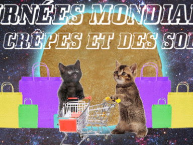 journée mondiales des soldes et des crepes