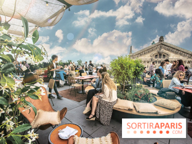 Créatures : le restaurant éphémère sur la terrasse des Galeries Lafayette, les photos