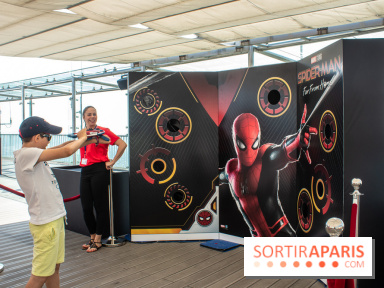 Les animations spider-man de la Tour Montparnasse