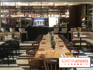 Intérieur de la Brasserie du Lutetia