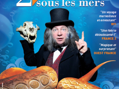 20 000 lieues sous les mers, Spectacle, théâtre, Dejazet, Jules Vernes