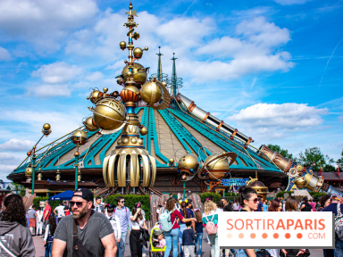 Visuels Disneyland Paris - Discoveryland Space Mountain Orbitron