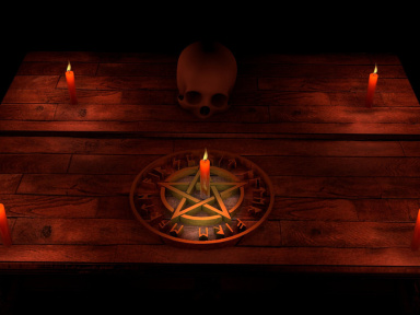 Pentacle halloween