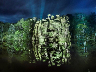 Dans la mémoire du monde, l'installation spectaculaire de Philippe Echaroux au Jardin du Quai Branly