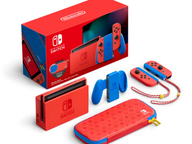 Nintendo Switch - Edition Mario (rouge et bleu) : des couleurs iconiques qui subliment la console