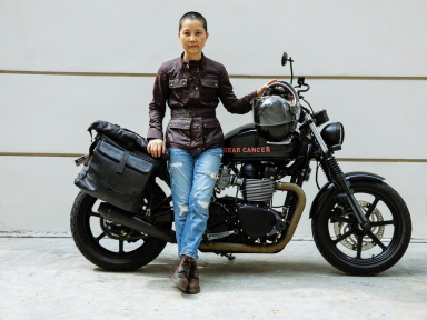 Octobre rose 2021 avec R.A.R.E : une ride à moto solidaire dans Paris