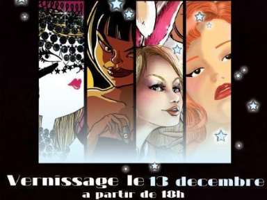 Vernissage de l'Exposition "Pin-Up"