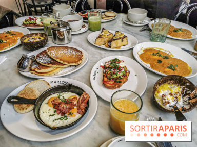 Petit-déjeuner chez Marlon restaurant