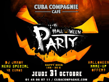 Halloween Party au Cuba Compagnie!