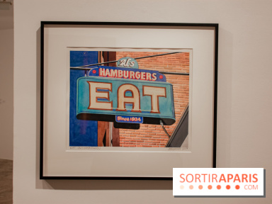 Exposition Robert Cottingham à la galerie Georges-Philippe et Nathalie Vallois