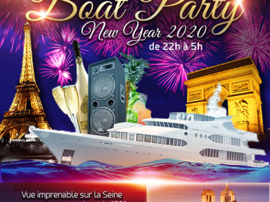 PRESTIGE BOAT PARTY NEW YEAR 2020 NOUVEL AN D’ EXCEPTION SUR LA SEINE ( FACE A NOTRE DAME DE PARIS ILLUMINÉE )