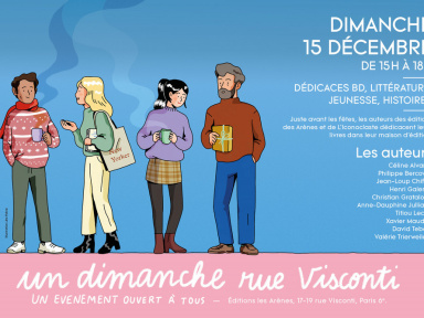 Portes ouvertes et dédicaces aux Éditions des Arènes