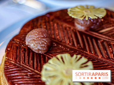 La Bûche de Noël 2020 et Galette des rois 2021 de Guy Martin au Grand Véfour