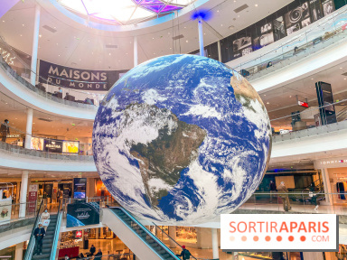 Gaïa de Luke Jerram à Beaugrenelle